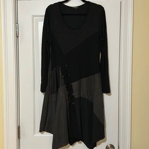 Dolcezza Dress, black and grey dress (see size comment!)